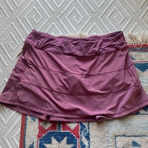 12 Long Lululemon tennis skirt